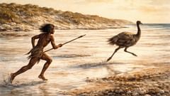 El emú y el viento salado