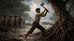 La jeune fille sous les racines du Bakawan