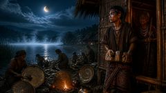 El devorador de la luna del lago Mainit