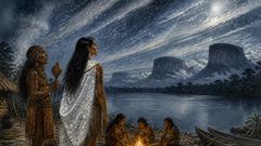 La piel lunar de la hija de Amalivaca