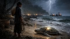 La perla en la cicatriz de la tortuga