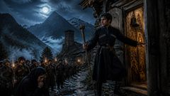 Le bâton en noyer de Khevsourétie