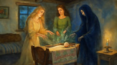 The Legend of the Fates (Ursitoare): A Romanian Tapestry of Destiny