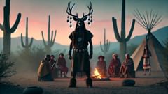 El cuento del venado bailarín yaqui.