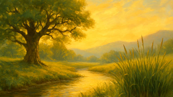 The Oak and the Reeds – Greek Fable of Wisdom and