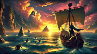 La historia de Odiseo y las Sirenas