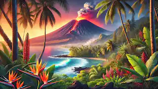 El Cuento de Pele y el Volcán