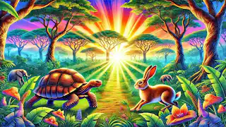 La tortuga y la liebre