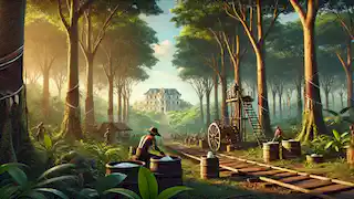 La historia de los barones del caucho