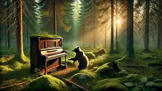 El oso y el piano
