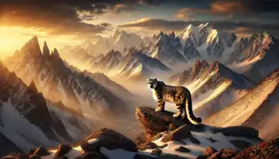 Por qué el leopardo de las nieves deambula por las montañas