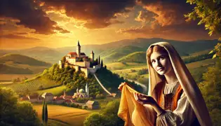 La novia que hila oro de Zagorje