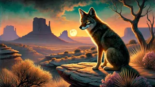 Coyote roba el fuego
