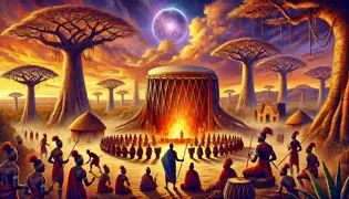 El tambor de fuego de los ovimbundu