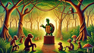 La tortuga con una hija muy bonita