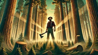 Paul Bunyan y Babe: La legendaria buey azul del norte