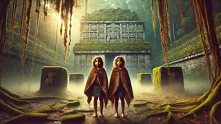 Hijos del jaguar: un cuento maya de gemelos y el inframundo