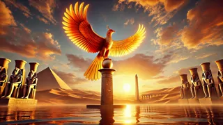 El pájaro Benu y el Fuego del Fénix