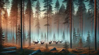 Bosque de Karelia y Renos: Una Canción de Ecología y Rewilding