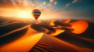 En globo hacia el Sahara: una odisea desierta inexplorada
