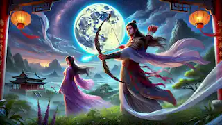 La légende de Chang'e et du lapin de jade