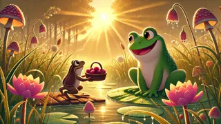 Rana y Tío: La aventura de amistad en el prado