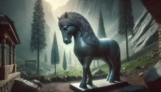 La historia del caballo de piedra