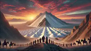 La historia de la montaña de sal