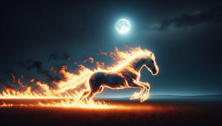 El Corcel Ardiente de la Puszta