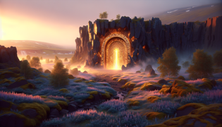 La Puerta Dorada de Þingvellir