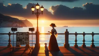 La dama con el perro: un romance prohibido en el Mar Negro