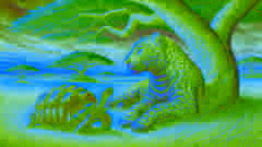 The Story of the Leopard and the Tortoise