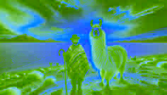 The Llama’s Leap at Uyuni