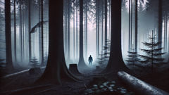 A Lenda do Doppelgänger: Sombras na Floresta Negra