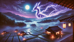 L'histoire du Raijū (bête du tonnerre) L'histoire du Raijū (bête du tonnerre)