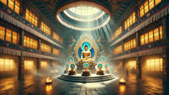 Die Geschichte der Fünf Dhyani-Buddhas. Die Geschichte der Fünf Dhyani-Buddhas.