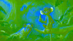 Le Singe Rusé et la Hyène Avide