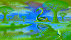 Nkisu, the Rainbow Serpent of Zambia