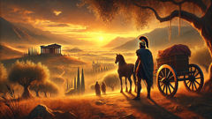 The Myth of Pelops and the Chariot Race