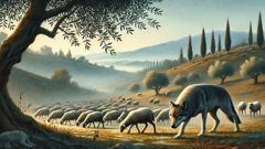 The Wolf in Sheep's Clothing: A Fable from Ancient Greece