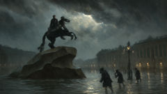 The Bronze Horseman: A Flood of Fate in St. Petersburg