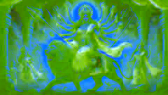 The Legend of the Battle between Durga and Mahishasura
