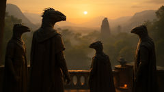 La Légende des Chitauri : Souverains Reptiliens de l’Ancienne Afrique Australe