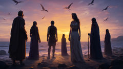 The Legend of the Eight Immortals Crossing the Sea