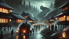 L'histoire du Kasha (yōkai du chariot du chat) L'histoire du Kasha (yōkai du chariot du chat)