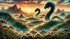 Die Legende vom Dirawong und der Goanna: Wie der Richmond River entstand