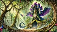 The Legend of the Teju Jagua: Guardian of the Caves and Fruits