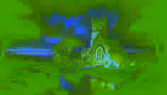 A Cruz Misteriosa na Antiga Igreja de Cristo