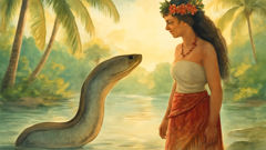 The Legend of Sina and the Eel: How the First Coconut Tree Came to Samoa
