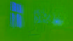 Sombras Por Trás do Papel de Parede Amarelo